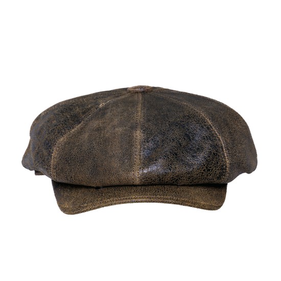 Vintage Sheepskin Eight Piece Shelby Hat